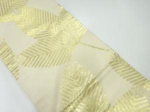 アンティーク　若松模様織出し丸帯（材料）